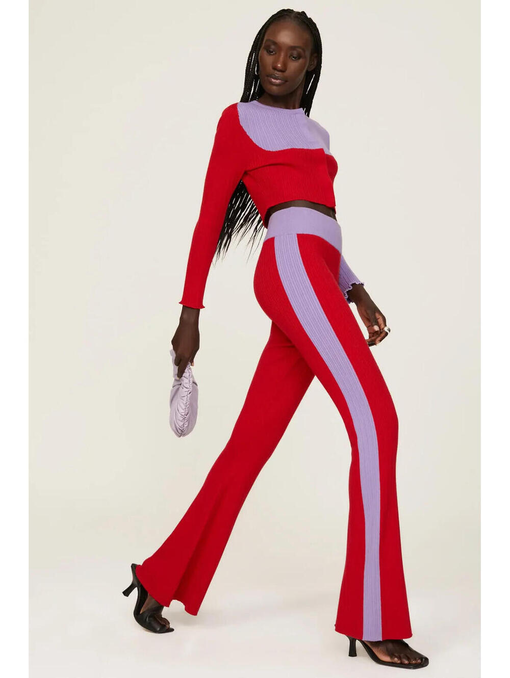 Victor Glemaud Flare Pants Size M